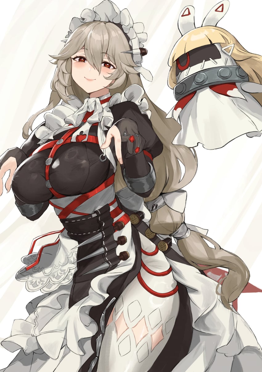 alexandrina sebastiane and drusilla (zenless zone zero) drawn by hirosenpai