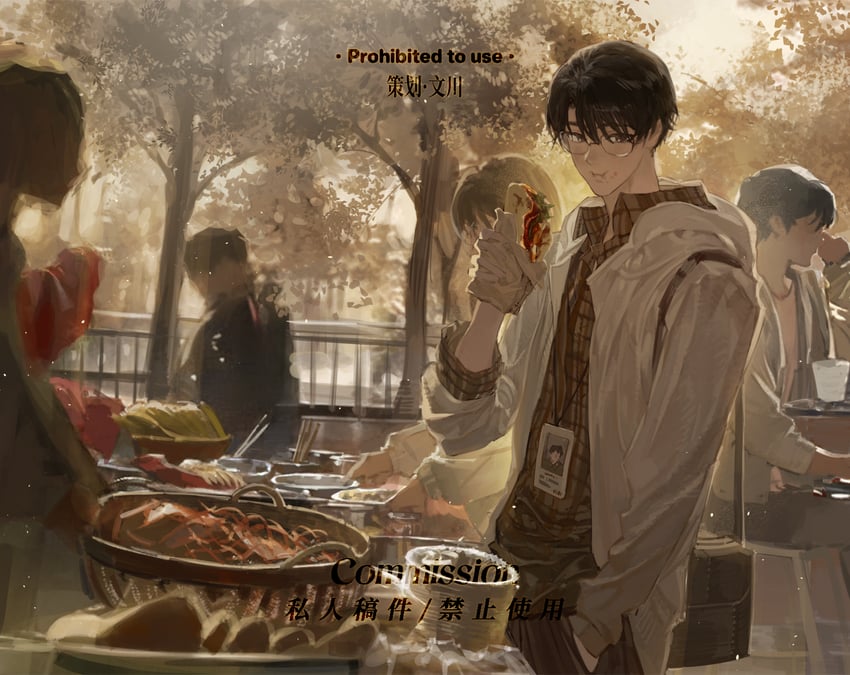 klein moretti and zhou mingrui (lord of the mysteries) drawn by pettigrew