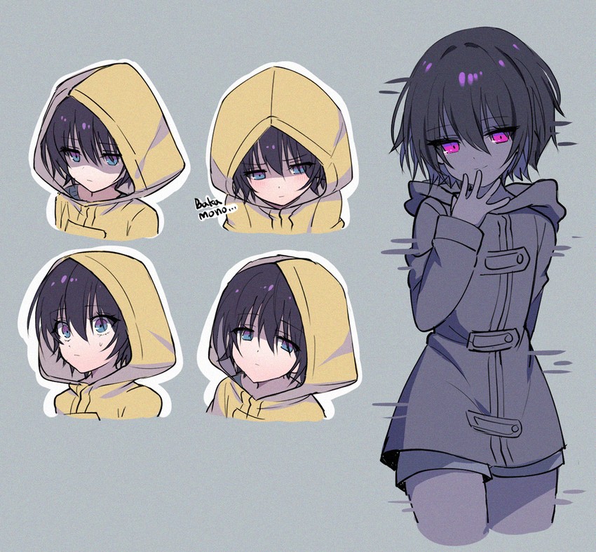 six (little nightmares and 1 more) drawn by clming