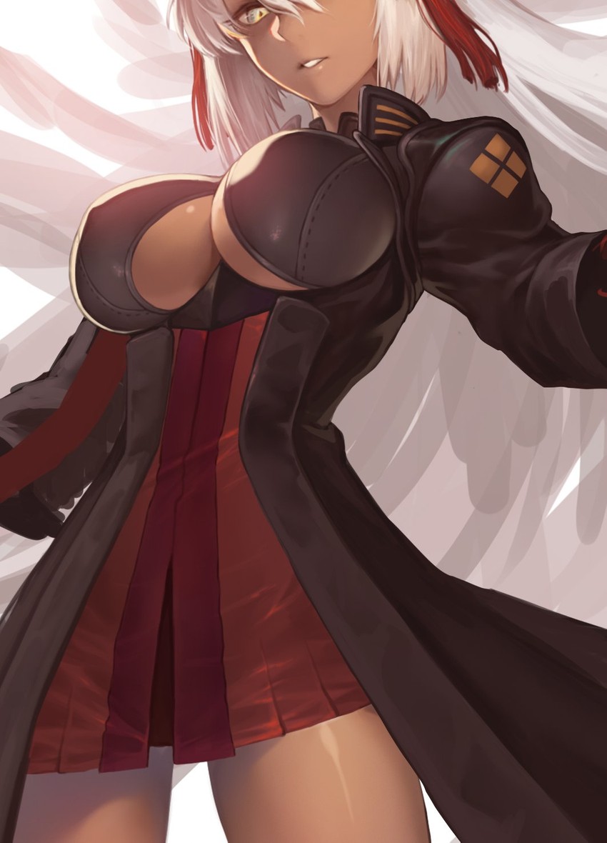 okita souji and okita souji alter (fate and 1 more) drawn by nakamura_eight