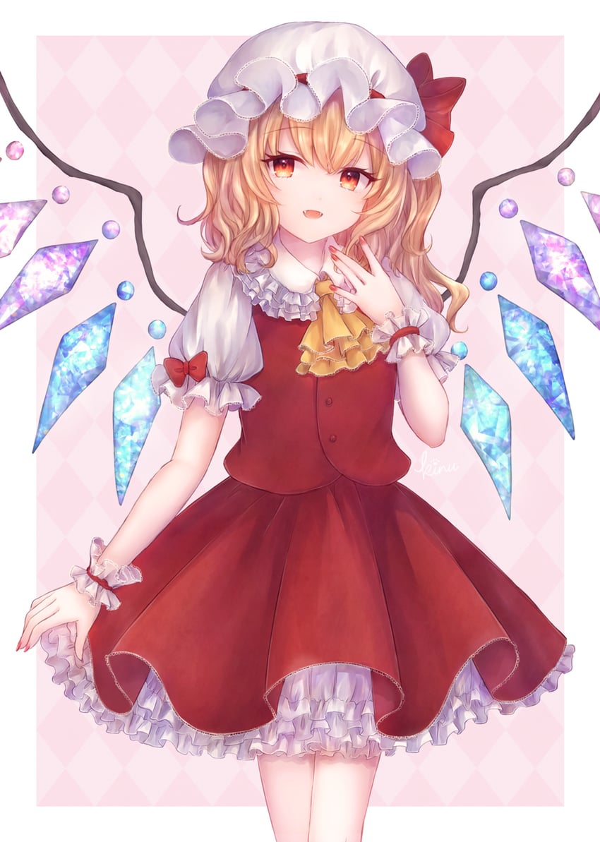 flandre scarlet (touhou) drawn by bebitera