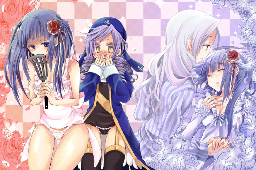 furudo erika and dlanor a. knox (umineko no naku koro ni) drawn by hibiki_mio