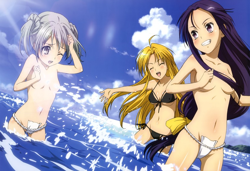 takenaka hanbee, oda nobuna, and akechi mitsuhide (nyantype and 1 more) drawn by tamaki_rie