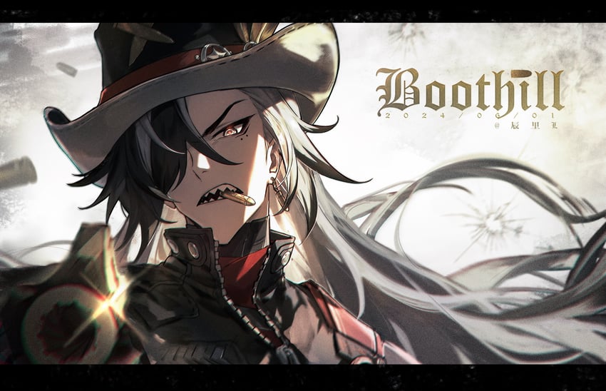 boothill (honkai and 1 more) drawn by chen_li