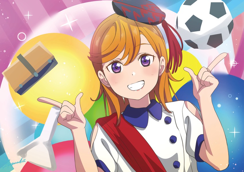 shibuya kanon (love live! and 1 more) drawn by aozora_aoi