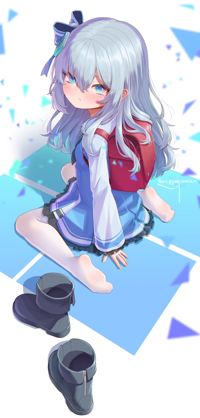 madobe ichika (original and 3 more) drawn by karv