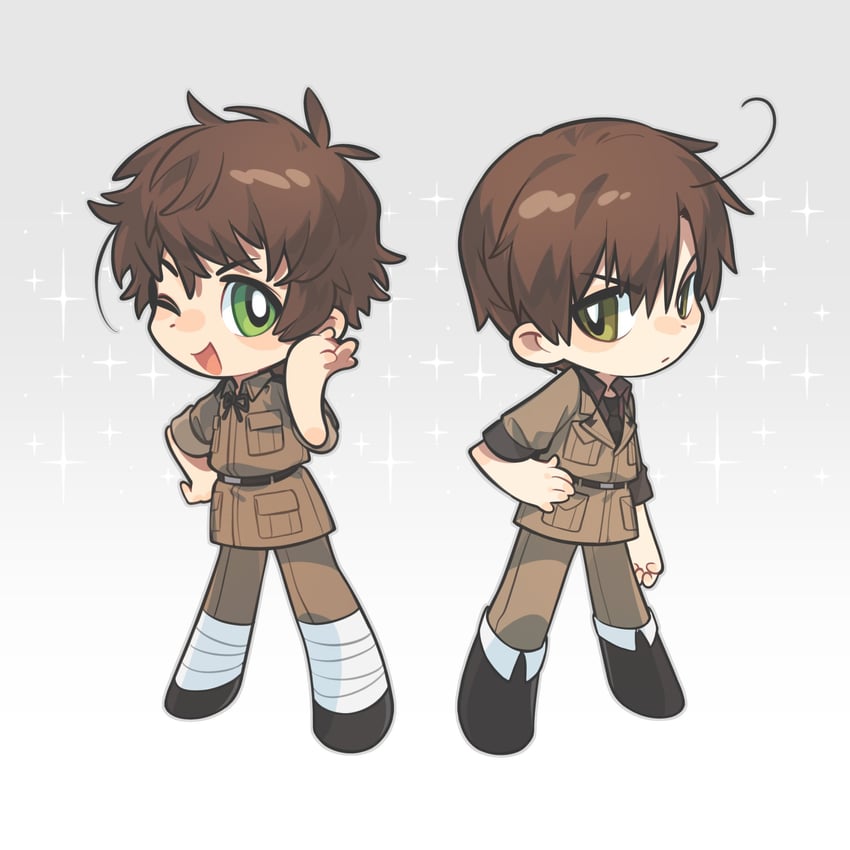 spain and southern italy (axis powers hetalia) drawn by intillate