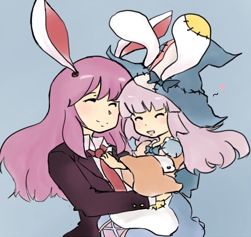 reisen udongein inaba and irisu kyouko (touhou and 1 more) drawn by latenight