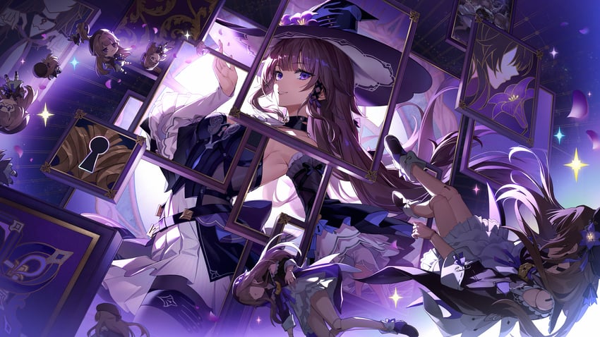 herta and the herta (honkai and 1 more) drawn by nez39