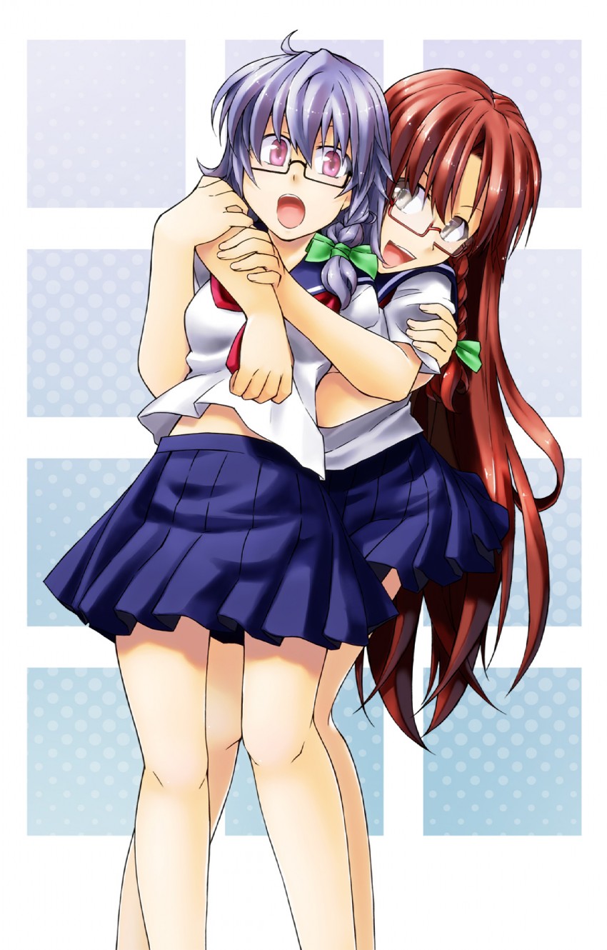 izayoi sakuya and hong meiling (touhou) drawn by alto-00