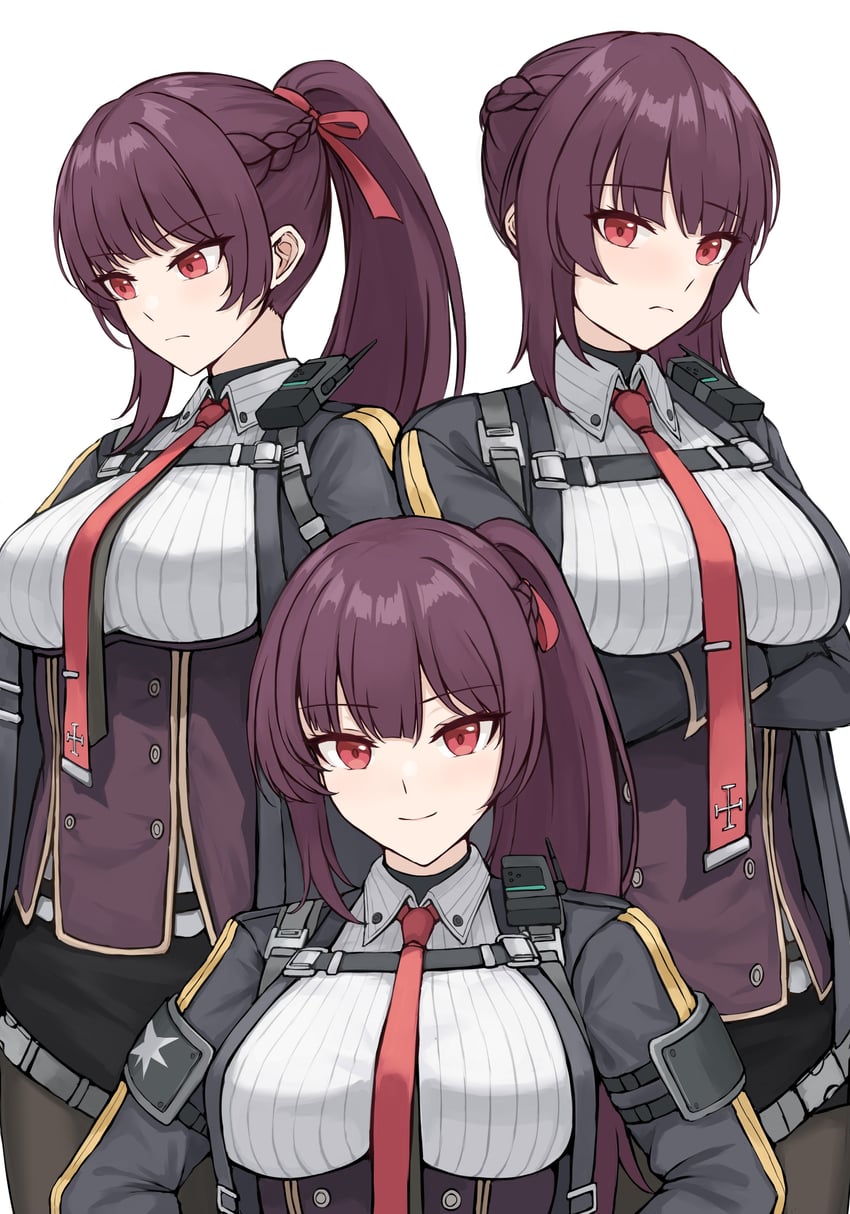 wa2000 and makiatto (girls' frontline and 1 more) drawn by gongbangmanchi_(daisy_cutter)