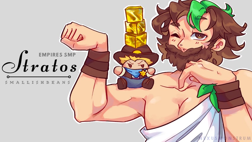 solidaritygaming and smallishbeans (minecraft and 2 more) drawn by nexusmonstrum