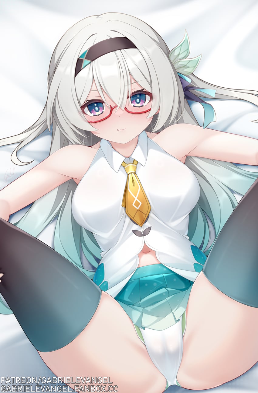 firefly (honkai and 1 more) drawn by gabriel_evangel