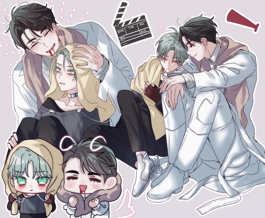 till and ivan (alien stage) drawn by mikan_(artist)