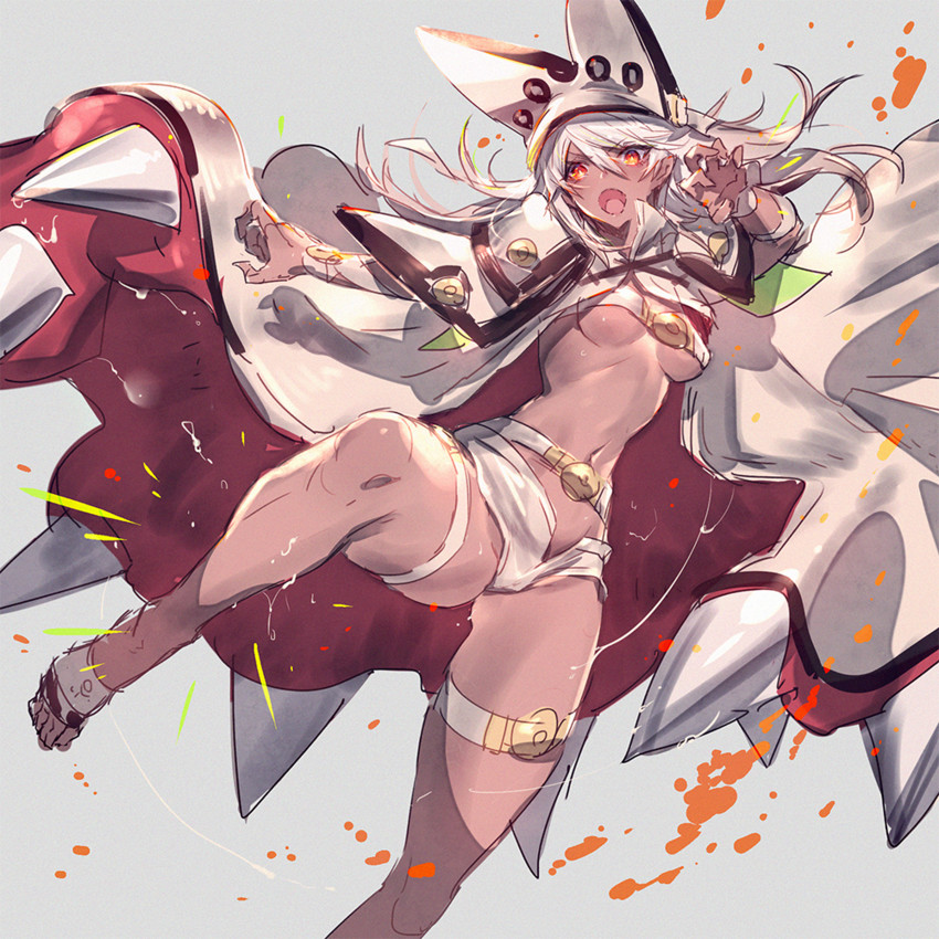 ramlethal valentine (guilty gear and 1 more) drawn by oro_(sumakaita)