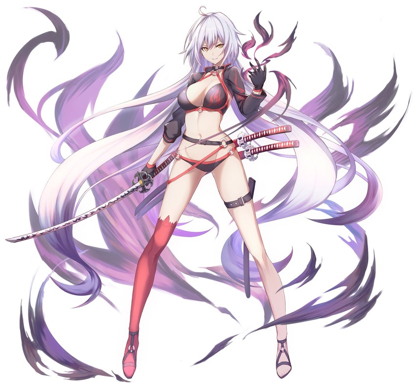 jeanne d'arc alter (fate and 1 more) drawn by kuen_(kuennn12)