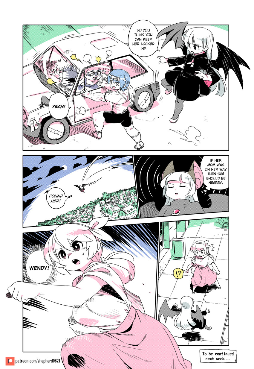 wendy, carmilla, jennifer, and aella (modern mogal) drawn by shepherd0821