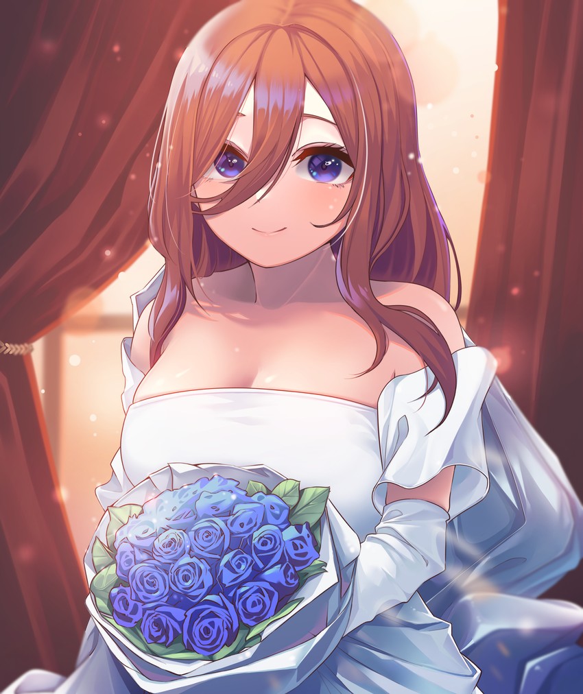 nakano miku (go-toubun no hanayome) drawn by muo_(muojjang_0929)