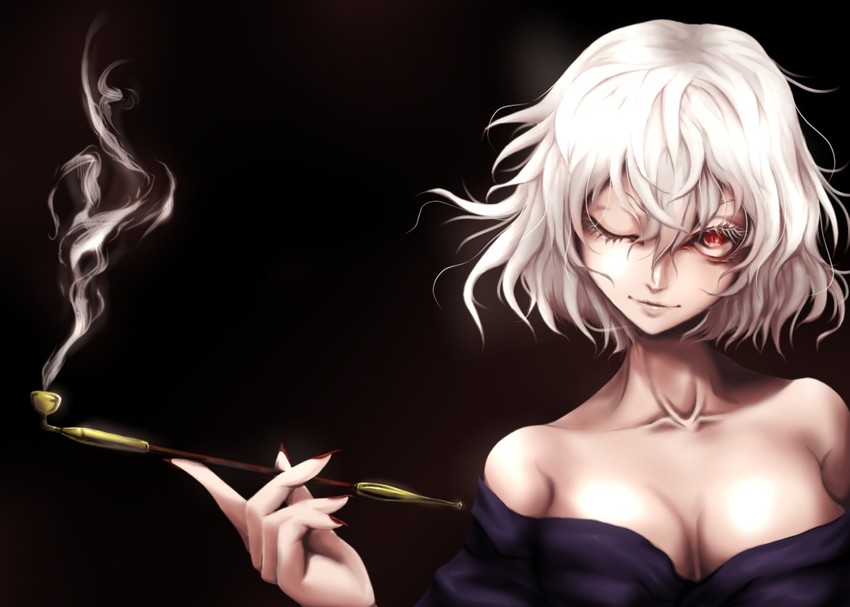 onozuka komachi and azami (touhou and 1 more) drawn by kazesayuru