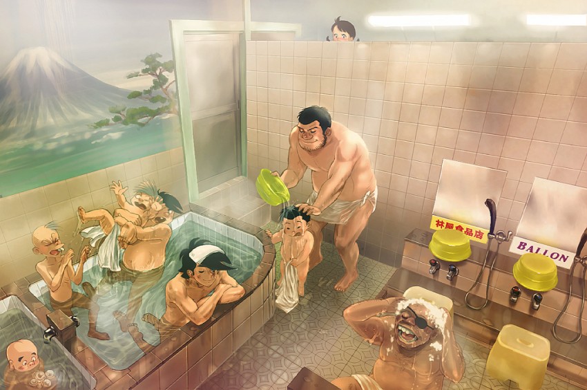 yabuki joe, tange danpei, hayashi noriko, and sachi (ashita no joe) drawn by nucca_dzuke