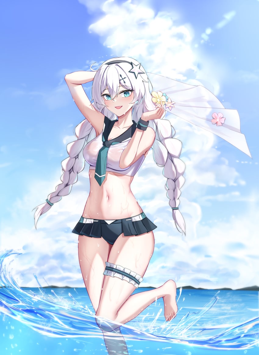 kiana kaslana (honkai and 1 more) drawn by ying_ling