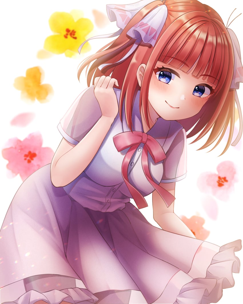 nakano nino (go-toubun no hanayome) drawn by nekko_(nxtuko)