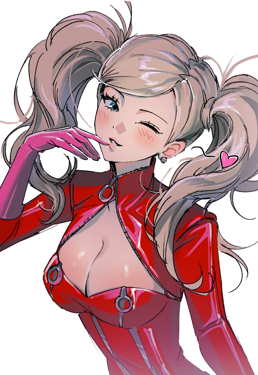 takamaki anne (persona and 1 more) drawn by dyoobw