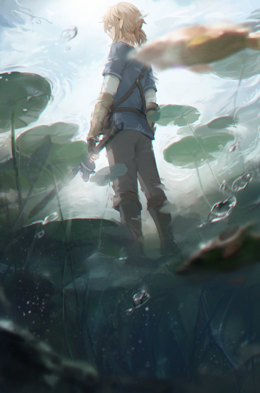 link (the legend of zelda and 1 more) drawn by mada_(shizhou)