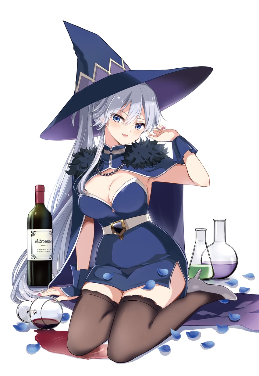 majo wa mangetsu ni saku drawn by hara_yui