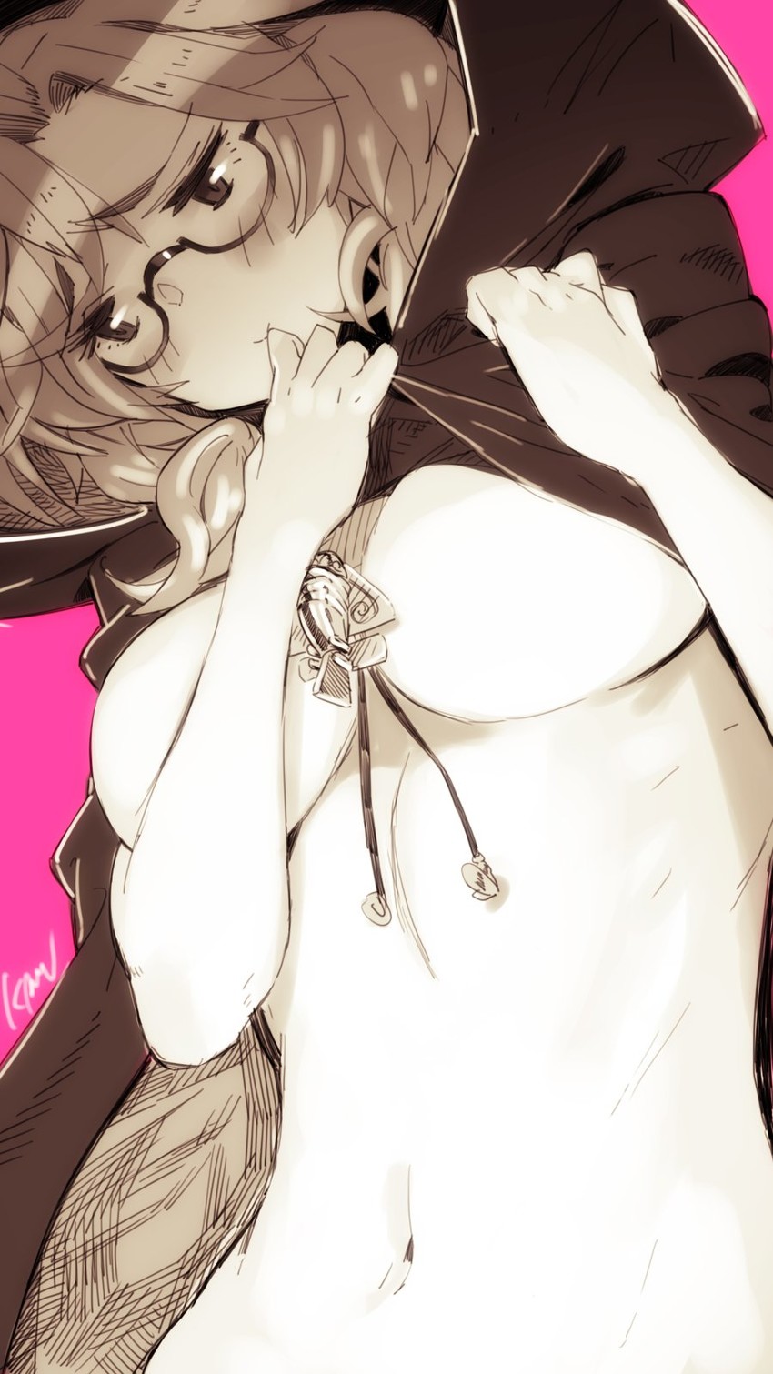 usami sumireko (touhou) drawn by kaw194