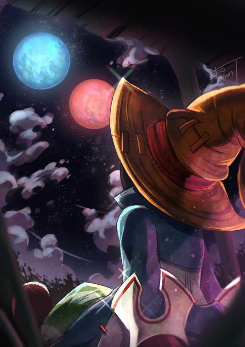 black mage and vivi ornitier (final fantasy and 1 more) drawn by watawata22