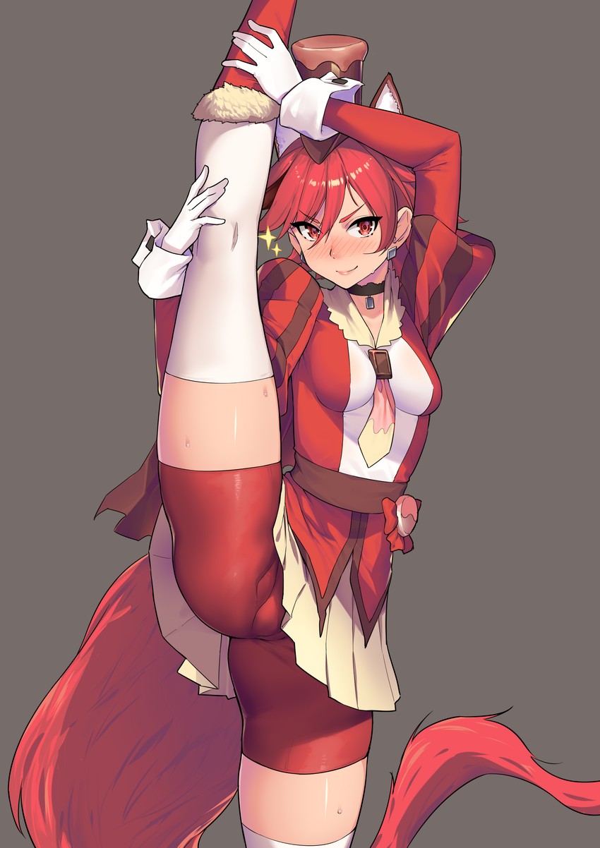 kenjou akira and cure chocolat (precure and 1 more) drawn by huai_diao_de_zongzi