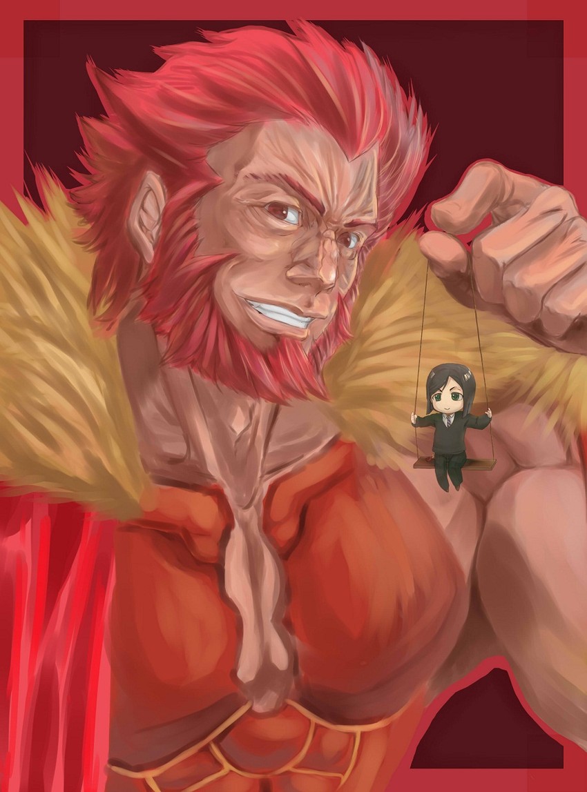 iskandar and waver velvet (fate and 2 more) drawn by mac_(dog_dog)