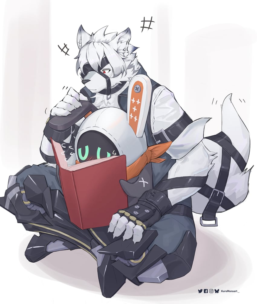 eous and von lycaon (zenless zone zero) drawn by kuromons_art
