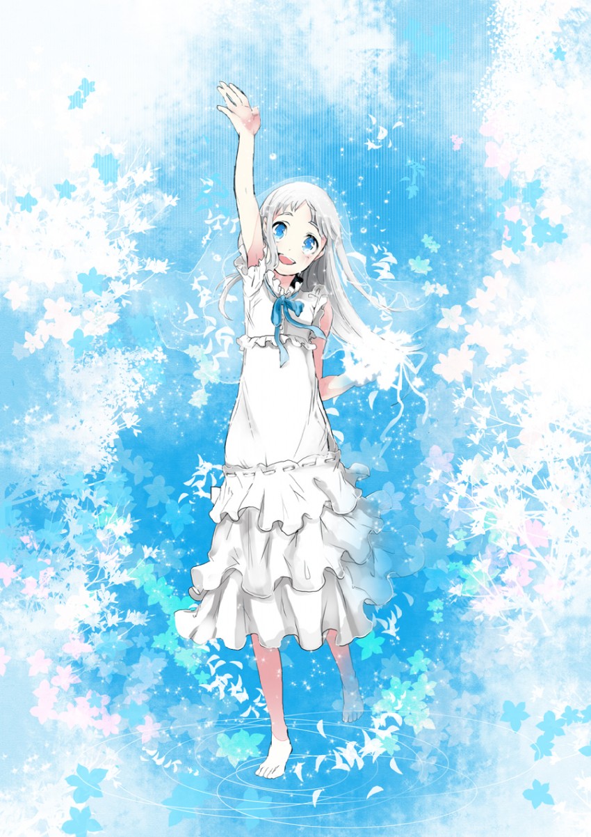 honma meiko (ano hi mita hana no namae wo bokutachi wa mada shiranai.) drawn by kotokoto_(vibgyor)
