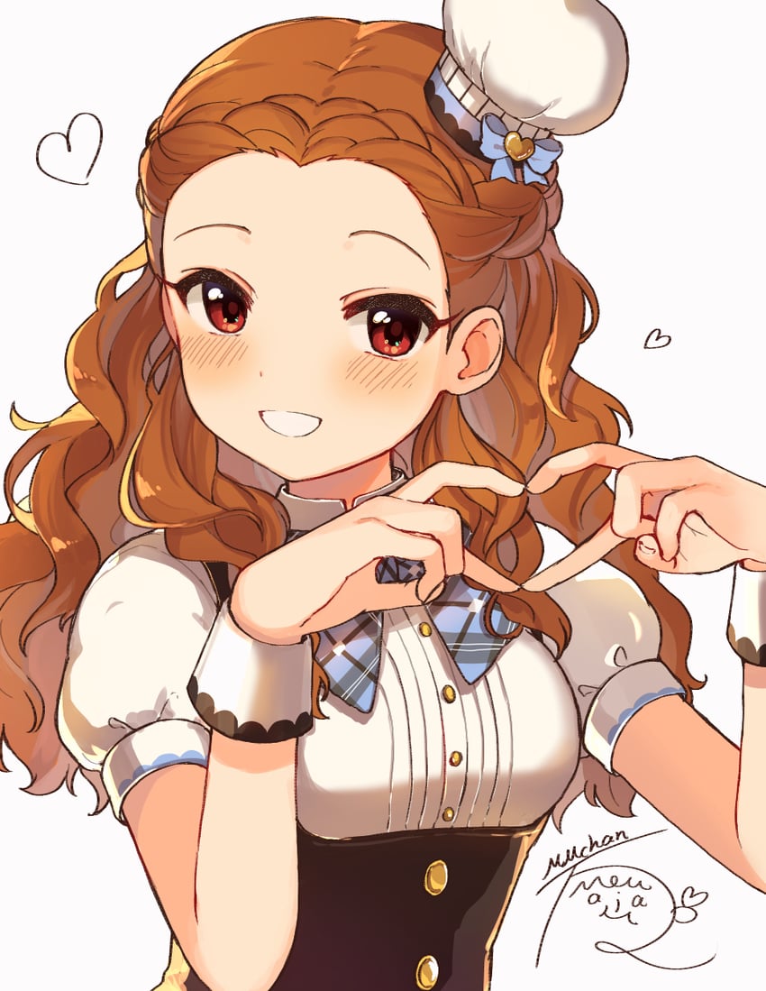 seki hiromi (idolmaster and 2 more) drawn by mmmakaron888
