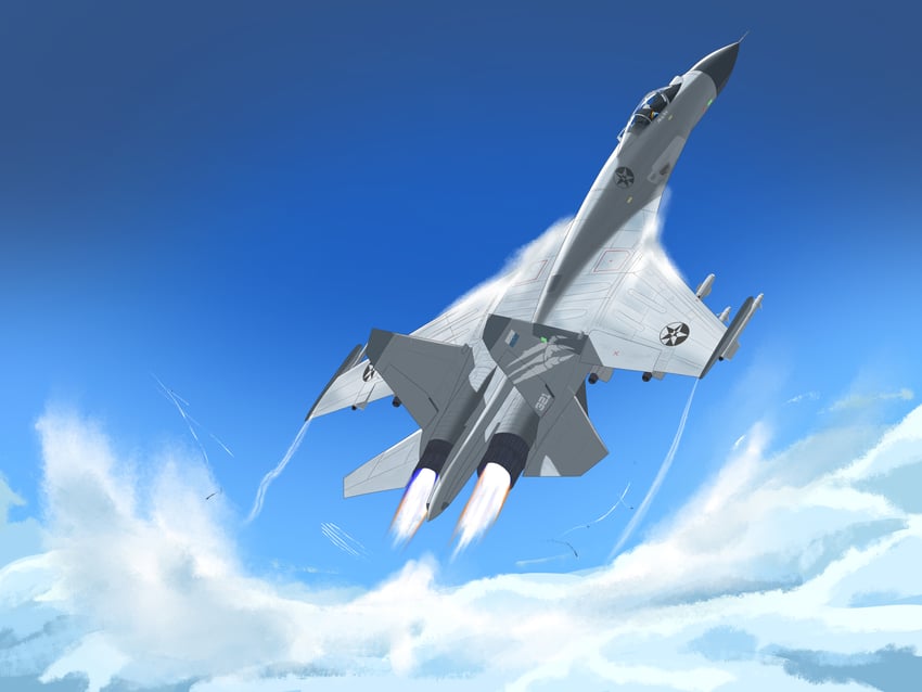 trigger (ace combat and 2 more) drawn by von_dietrich