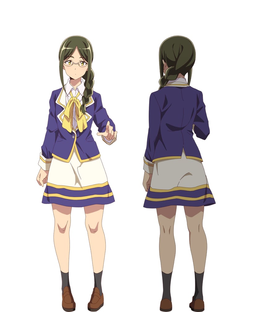 library committee (hitoribocchi no isekai kouryaku) drawn by nakano_keiya