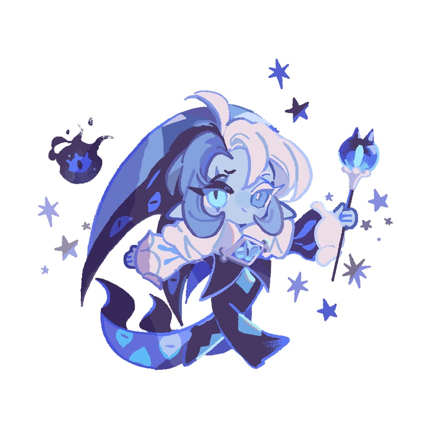 shadow milk cookie (cookie run and 1 more) drawn by reed