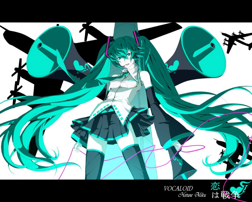 hatsune miku (vocaloid and 1 more) drawn by eto_(ikumika)