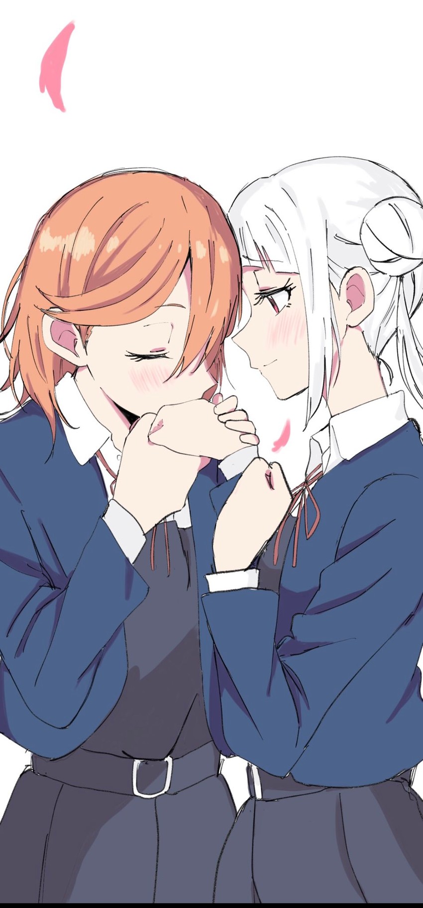 shibuya kanon and arashi chisato (love live! and 1 more) drawn by loveumiriruriru