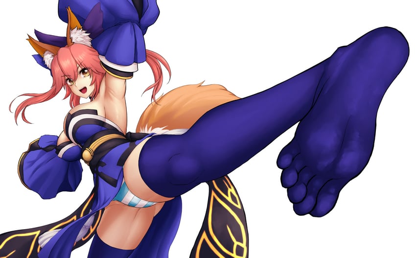 tamamo and tamamo no mae (fate and 1 more) drawn by sphere-stc