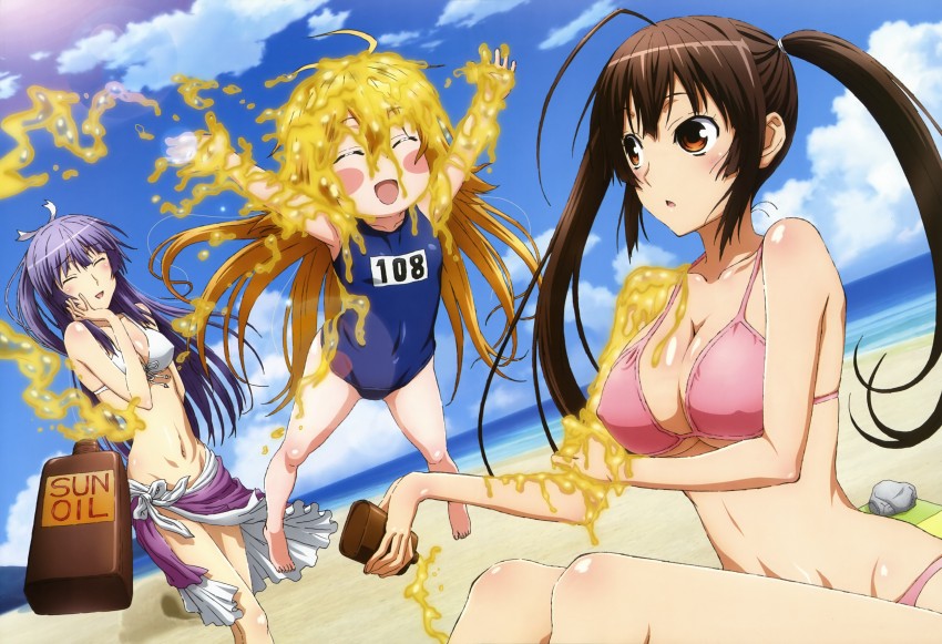 musubi, kusano, and asama miya (nyantype and 2 more) drawn by sakata_osamu