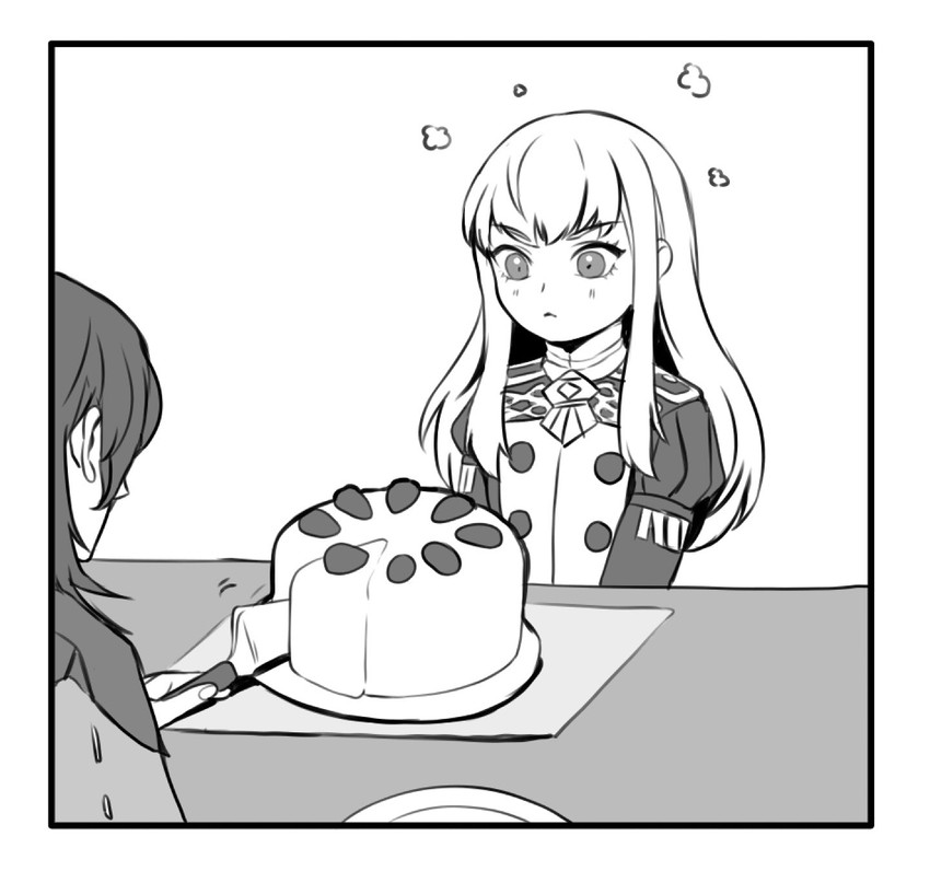 female byleth and lysithea von ordelia (fire emblem and 1 more) drawn by radiostarkiller