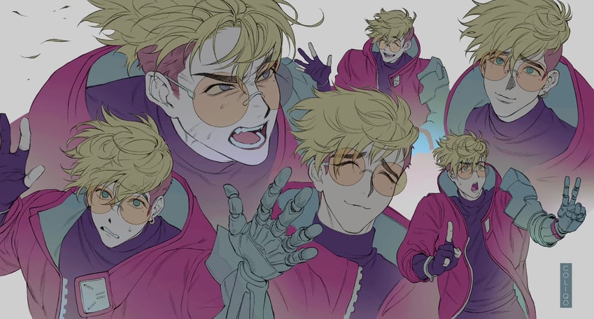 vash the stampede (trigun and 1 more) drawn by coliqo