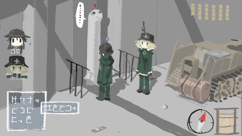 chito and yuuri (shoujo shuumatsu ryokou) drawn by tsukumizu_yuu