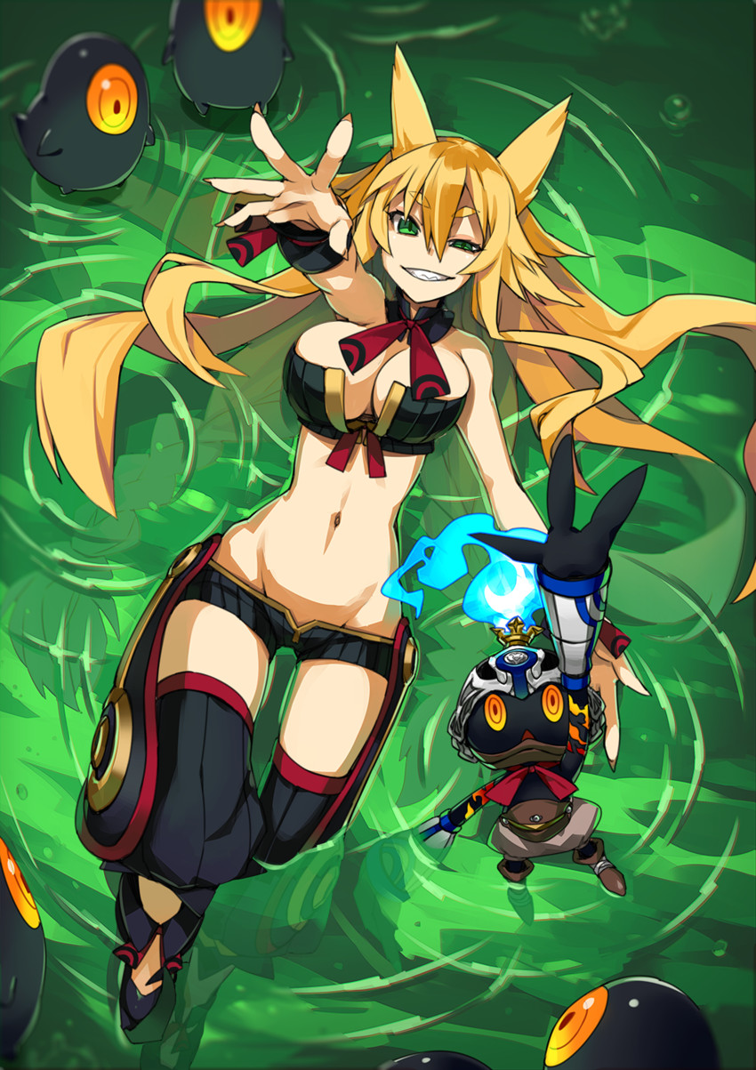 metallica and hyakkihei (majo to hyakkihei) drawn by kaida_michi