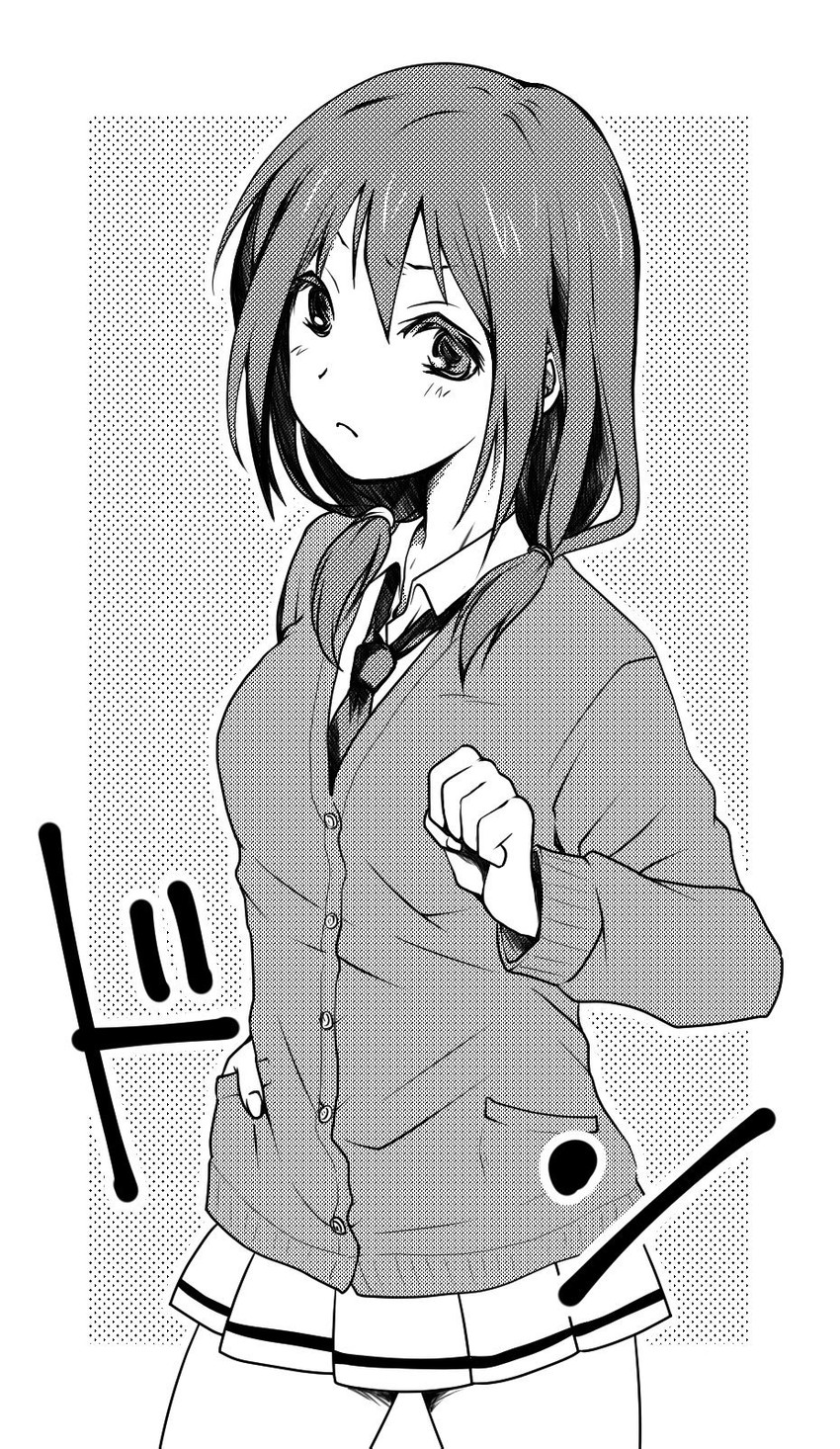 tamura yuri (watashi ga motenai no wa dou kangaetemo omaera ga warui!) drawn by hikaru_(ofuton_at5)