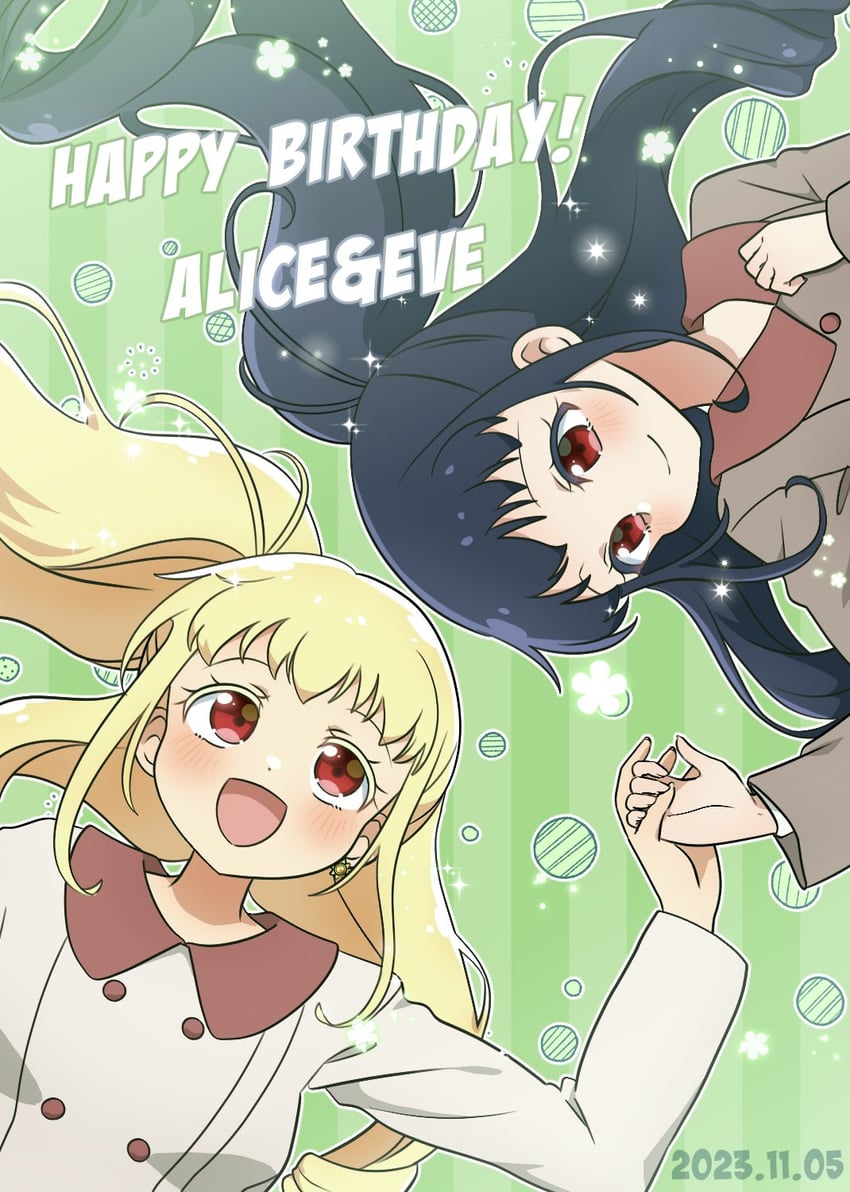 kagayaki alice and kagayaki eve (pretty series and 1 more) drawn by chii_(chi_pppuri)