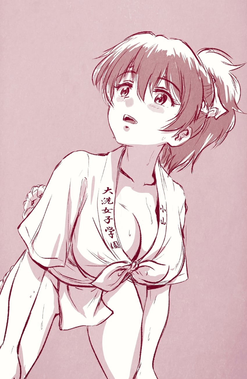 koyama yuzu (girls und panzer) drawn by hiyama_yuu_(wee259hiyama)